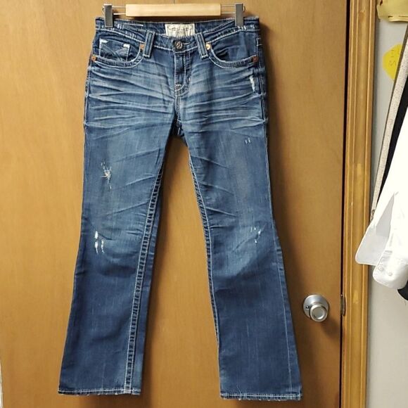 Big Star "Miki" distressed jeans, 27S - Picture 1 of 7